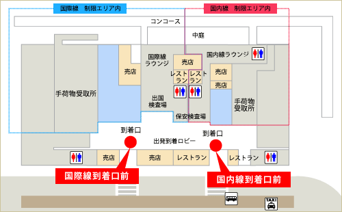関西国際空港 第2ターミナル 1F