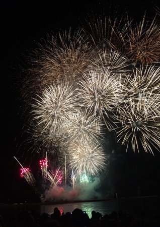 夜空を彩る4,000発の大輪の花「第72回淡路島まつり花火大会」1