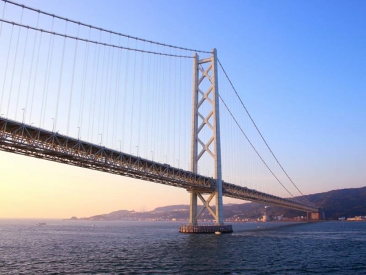 明石海峡大橋を渡って淡路島へETCで910円!