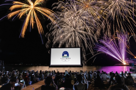 うみぞら映画祭2022 海と映画と美味しい食事で淡路島を満喫