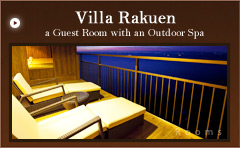 Guest Rooms with Outdoor Spa Villa Rakuen