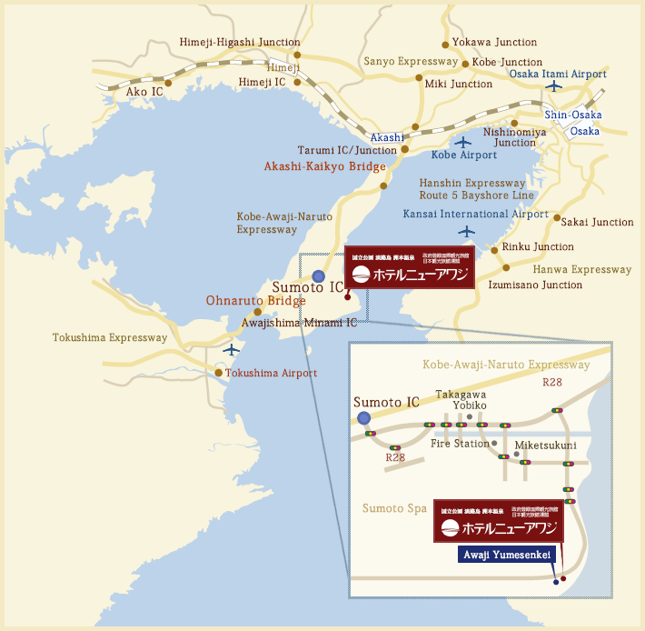 Area Map and Detailed Map